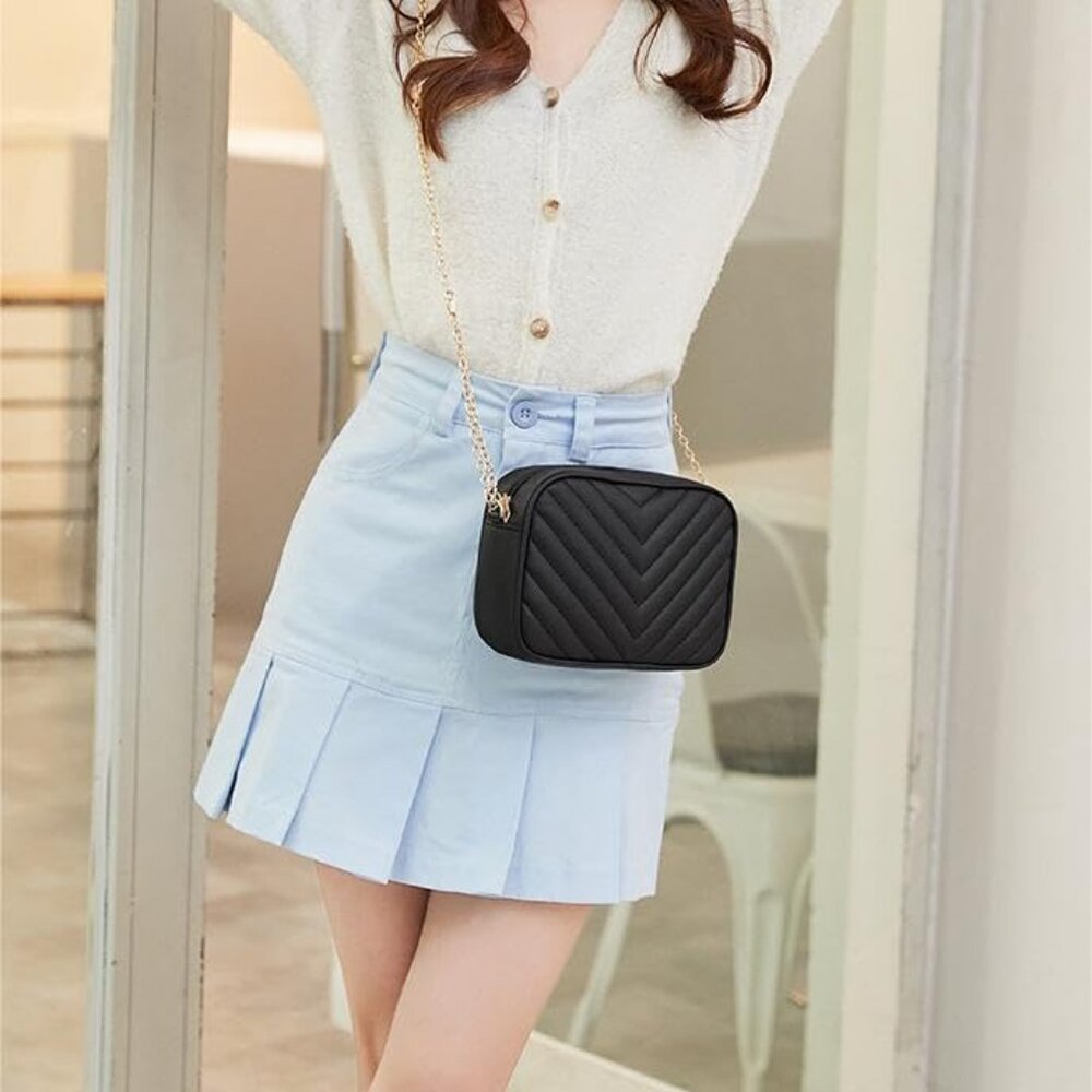 Stylish Multi-Functional Small Purse - Red Crossb… - image 5